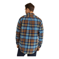 D1. Reg Flannel Check Bd Adriatic