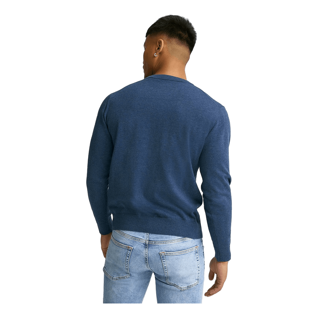 Classic Cotton C-neck Dark Jeans