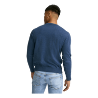 Classic Cotton C-neck Dark Jeans