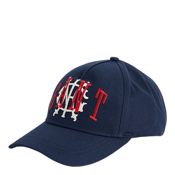 D2. Monogram Cotton Twill Cap Evening