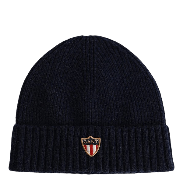 D1. Gant Banner Shield Beanie Evening