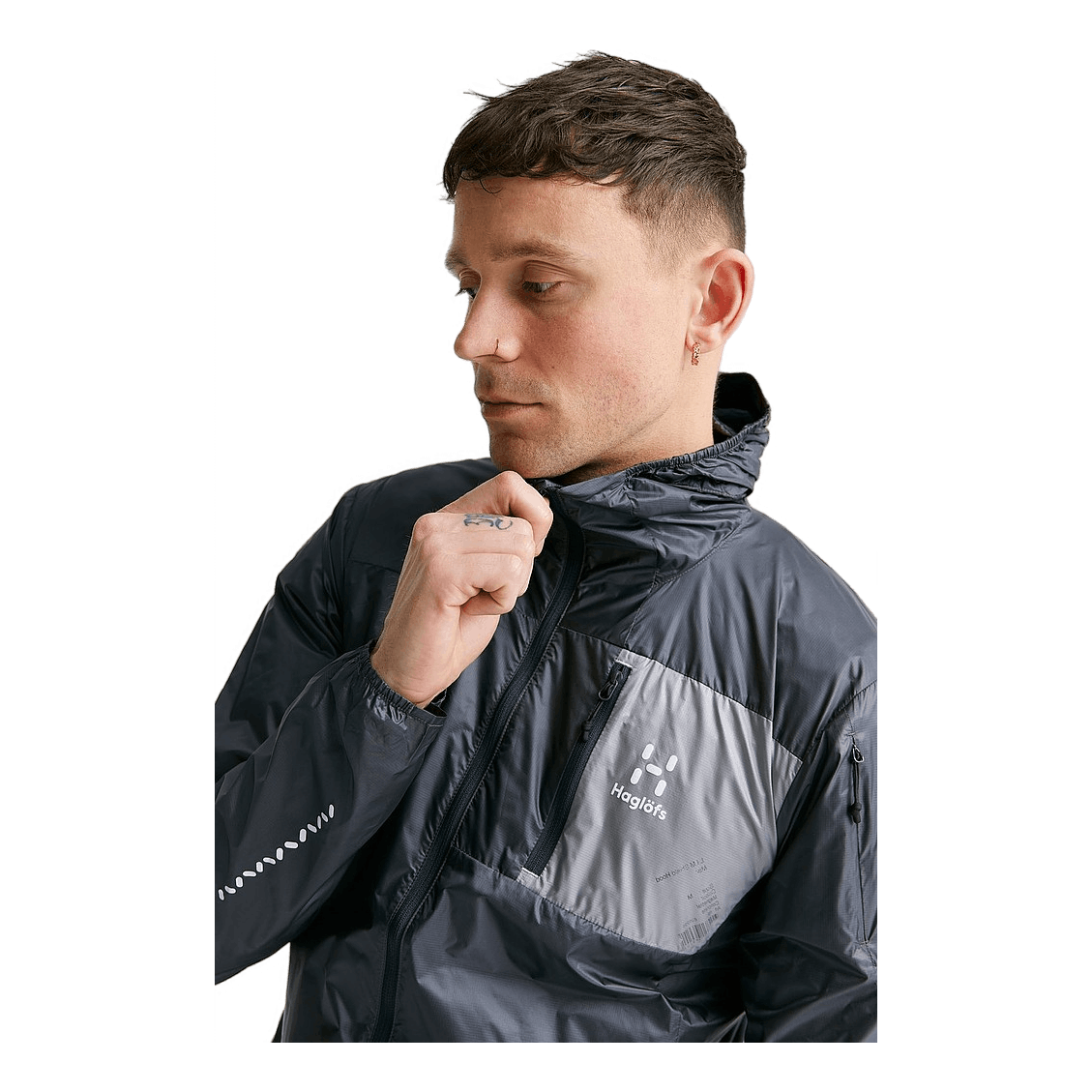 Veste Coupe-vent Haglöfs L.I.M. Shield Hood Taille XS - Neuf Avec étiquettes - Blanc