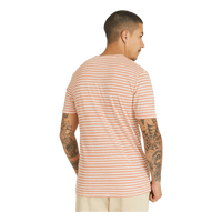 J.Lindeberg Coma Stripe Linen T-shirt Claystone