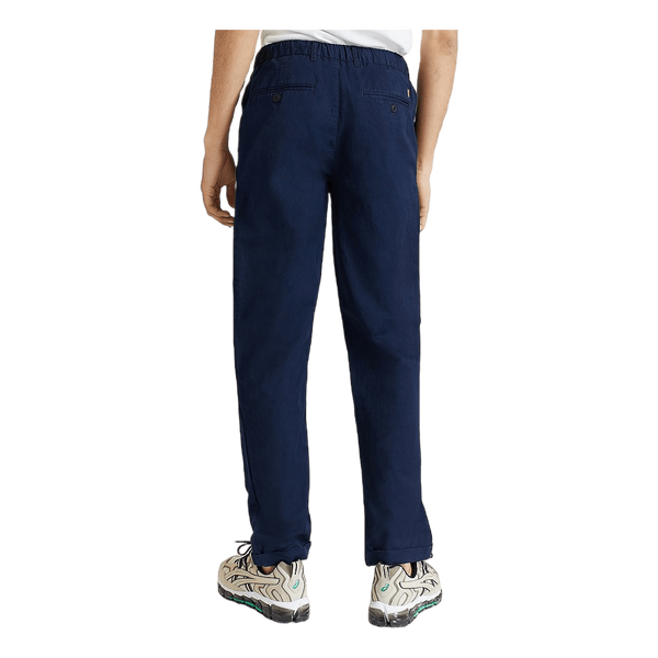 Les Deux Pino Linen Pants Dark