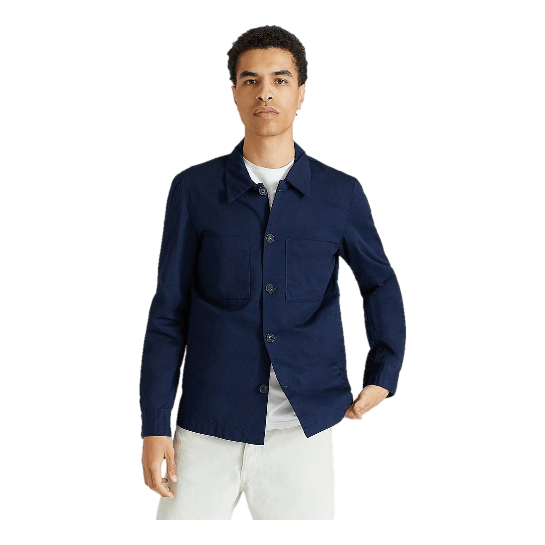 Les Deux Marseille Linen Jacket Dark