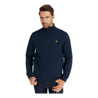 Lyle & Scott Zip Through Funnel Neck Soft S Dark