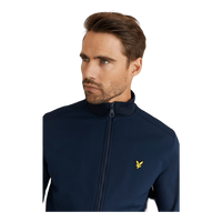 Lyle & Scott Zip Through Funnel Neck Soft S Dark