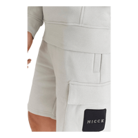 Nicce Tetrad Cargo Shorts Stone