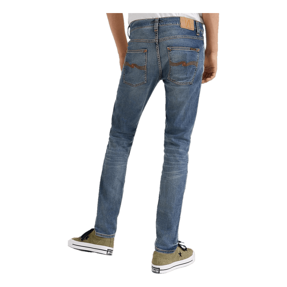 Nudie Jeans Grim Tim Worn In Brooken