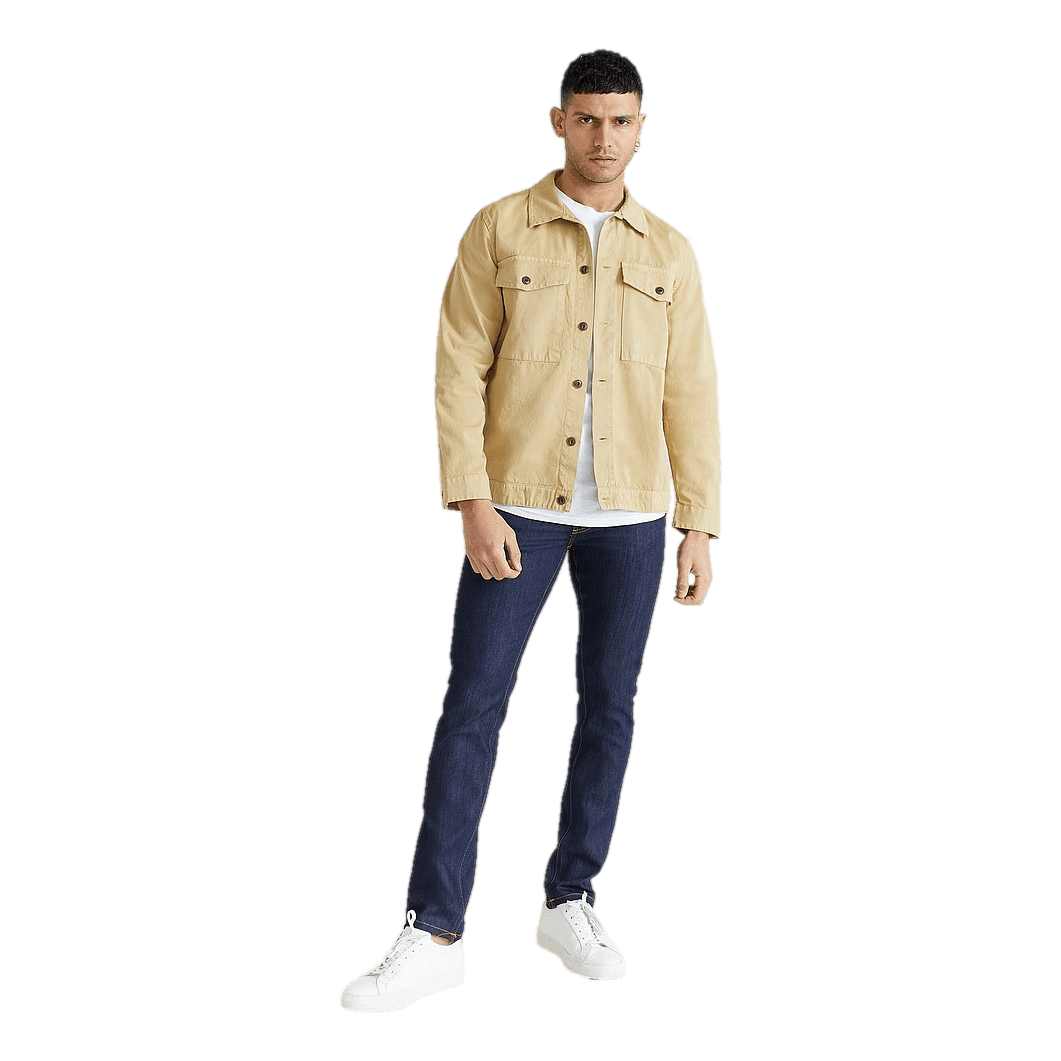 Nudie Jeans Colin Utility Overshirt Oat