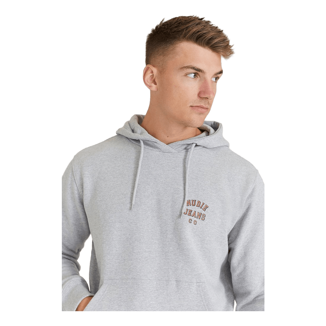 Nudie Jeans Franke Logo Hoodie