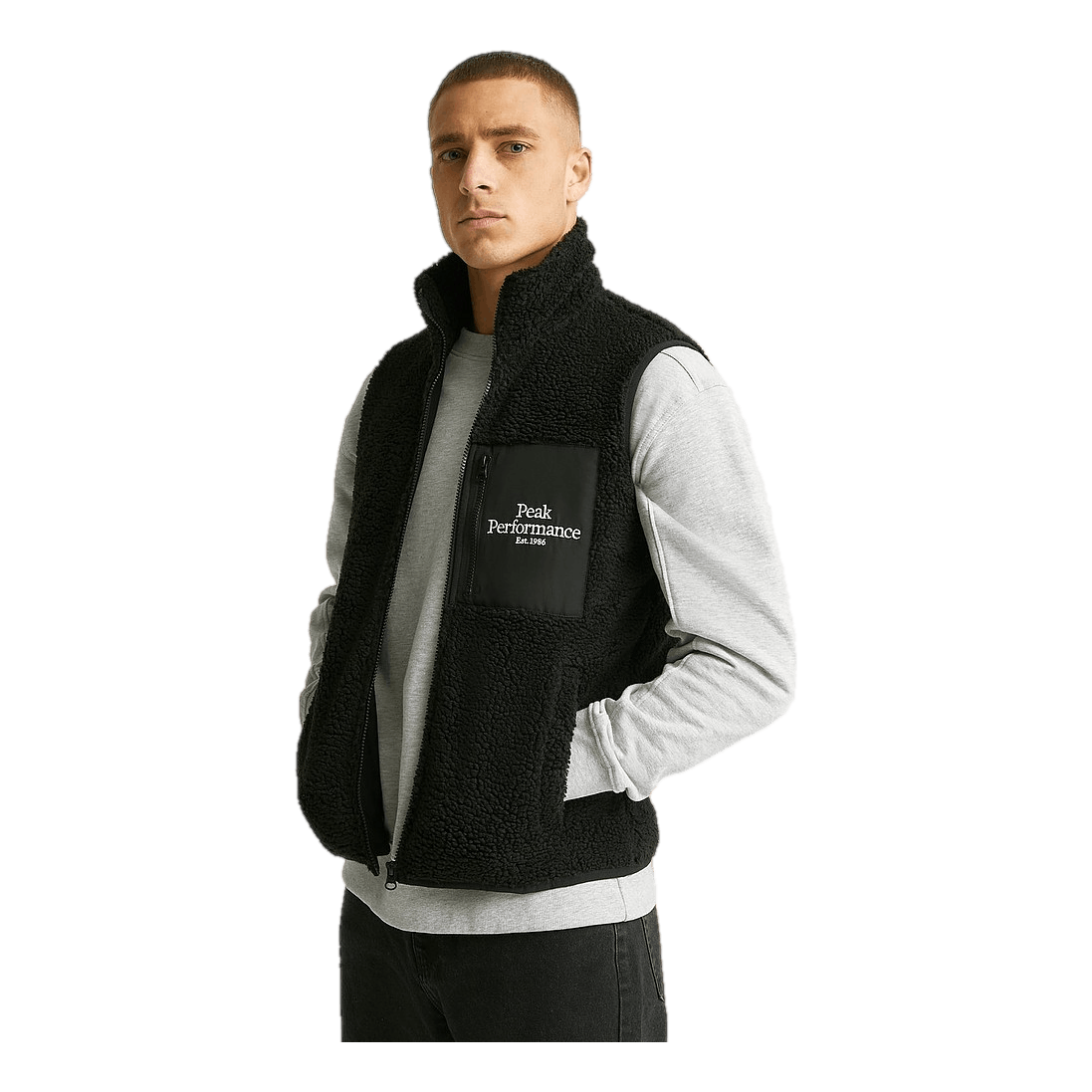 M Original Pile Zip Vest 040