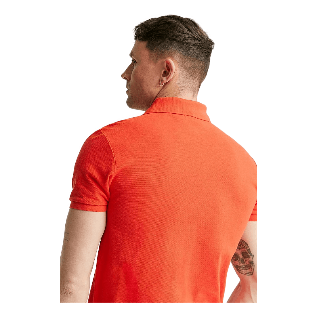 Polo Ralph Lauren Custom Slim Fit Mesh Polo 269 Tomato C5363