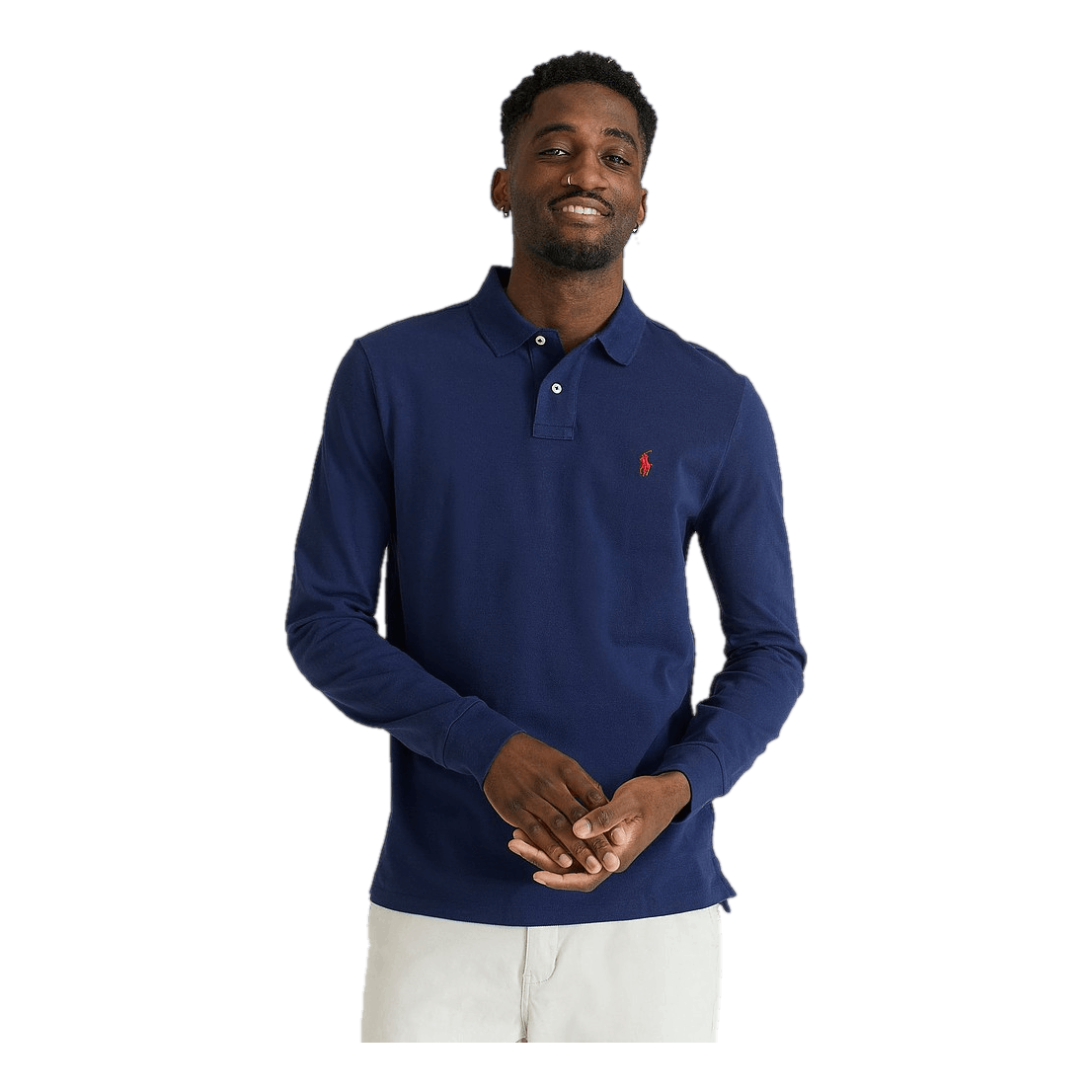 Polo Ralph Lauren Custom Slim Fit Mesh Polo Shirt