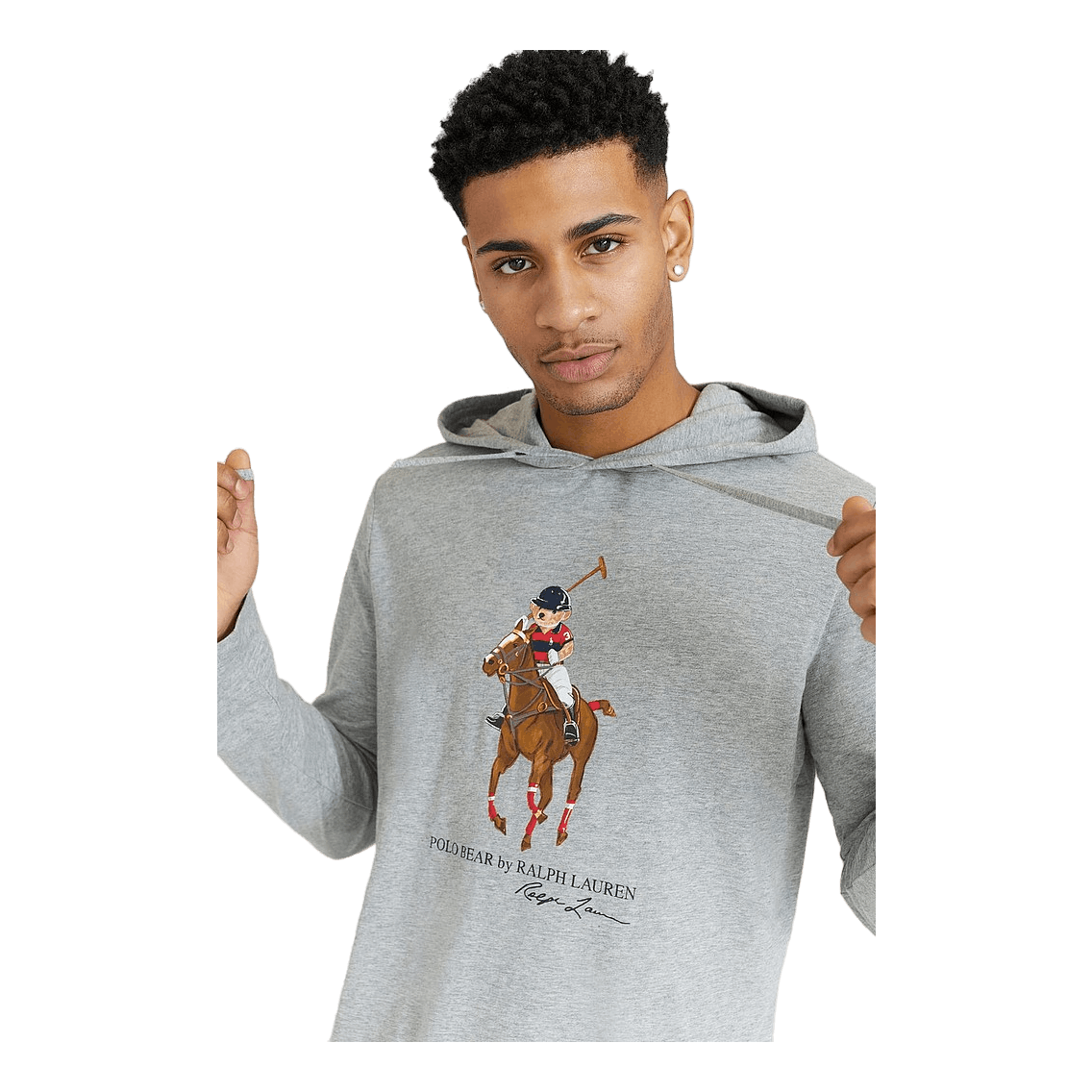 Polo Ralph Lauren Bear L/s Tee Hood 001