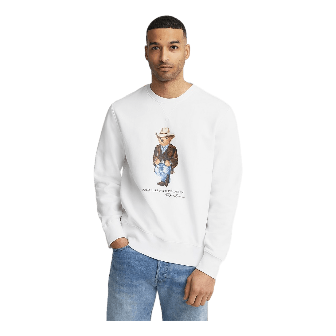 Polo Ralph Lauren Graphic Fleece Cowboy Bear Swe 001