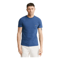 Polo Ralph Lauren Custom Slim Cotton-Linen Pocket T-Shirt