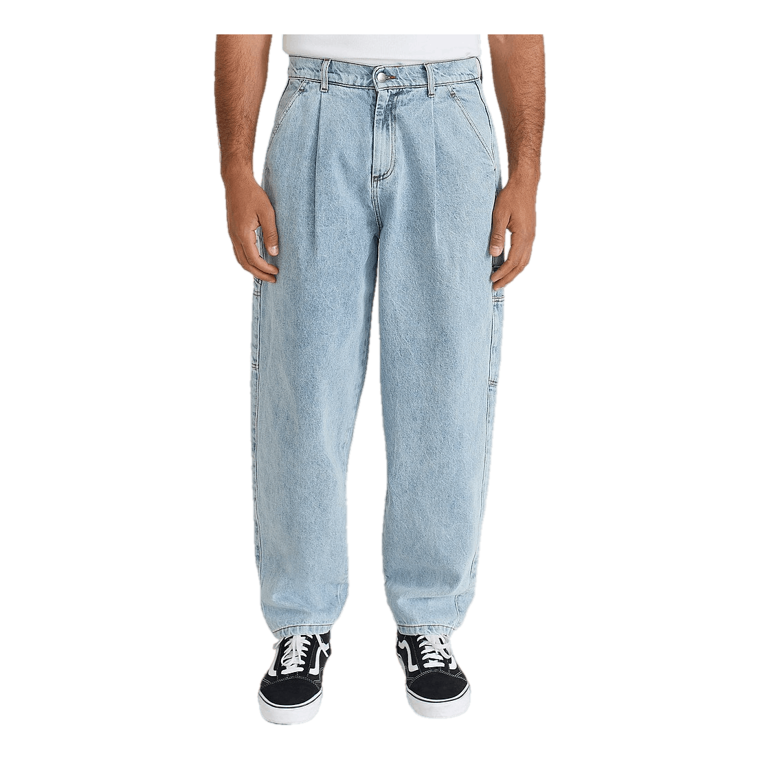 Oversized Denim Pants 500