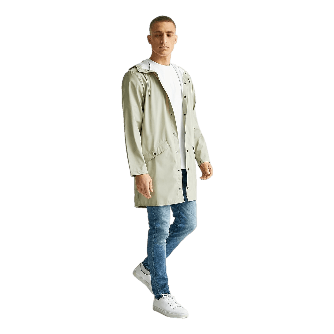 Rains Long Jacket 80 Cement