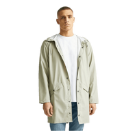 Rains Long Jacket 80 Cement