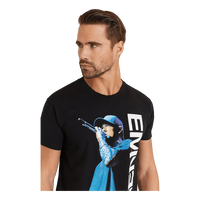 Eminem Tee Mic. Pose