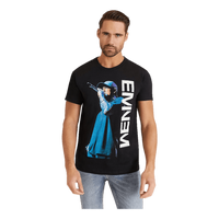 Eminem Tee Mic. Pose