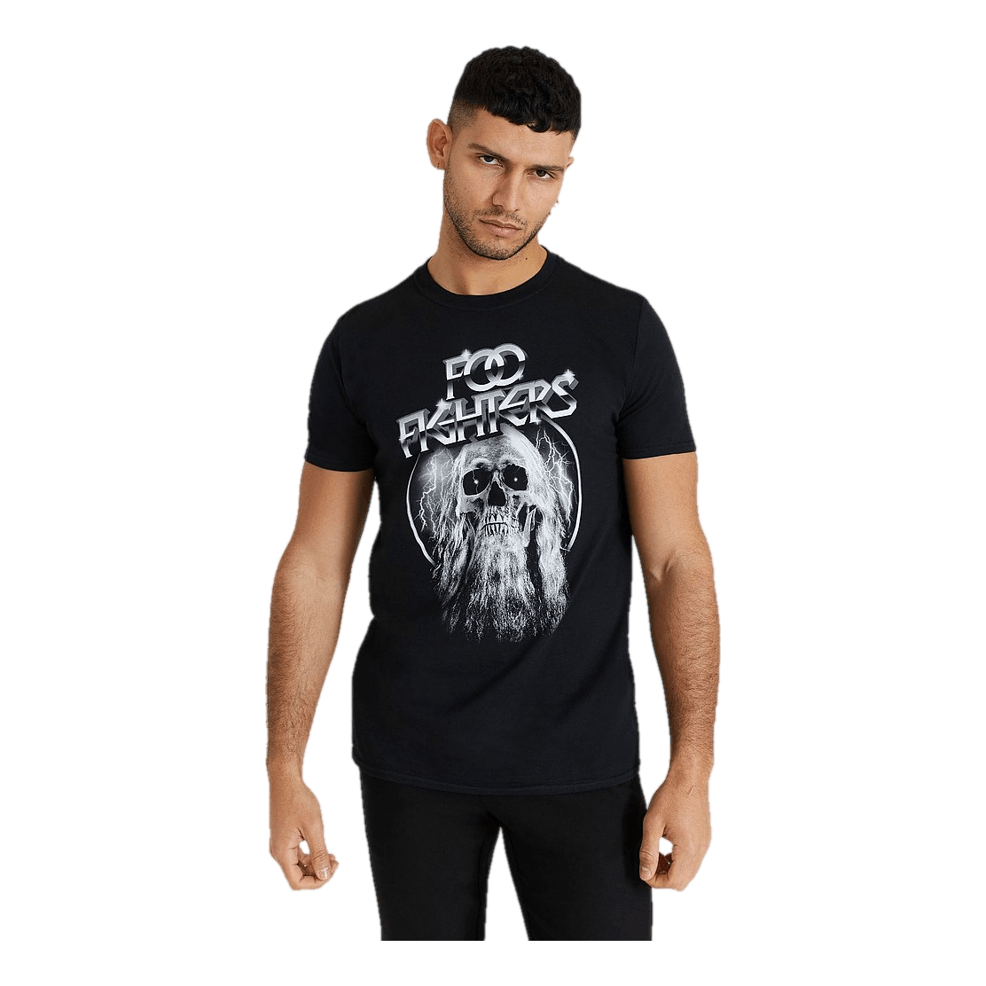 Foo Fighters Tee Bearded Skull