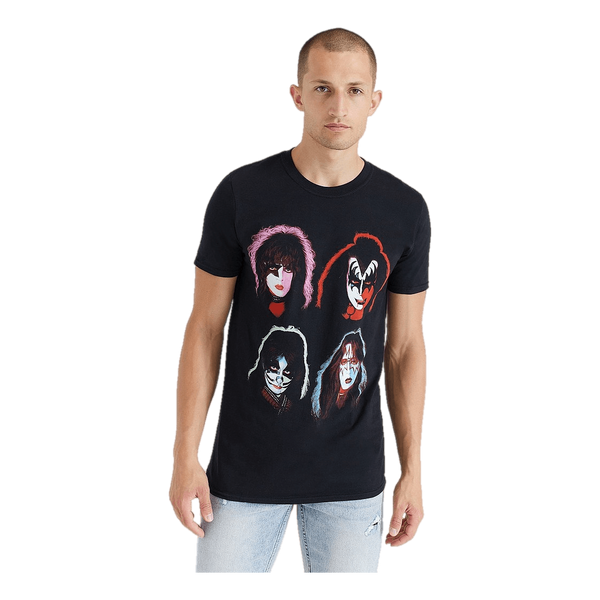 Kiss Tee Faces