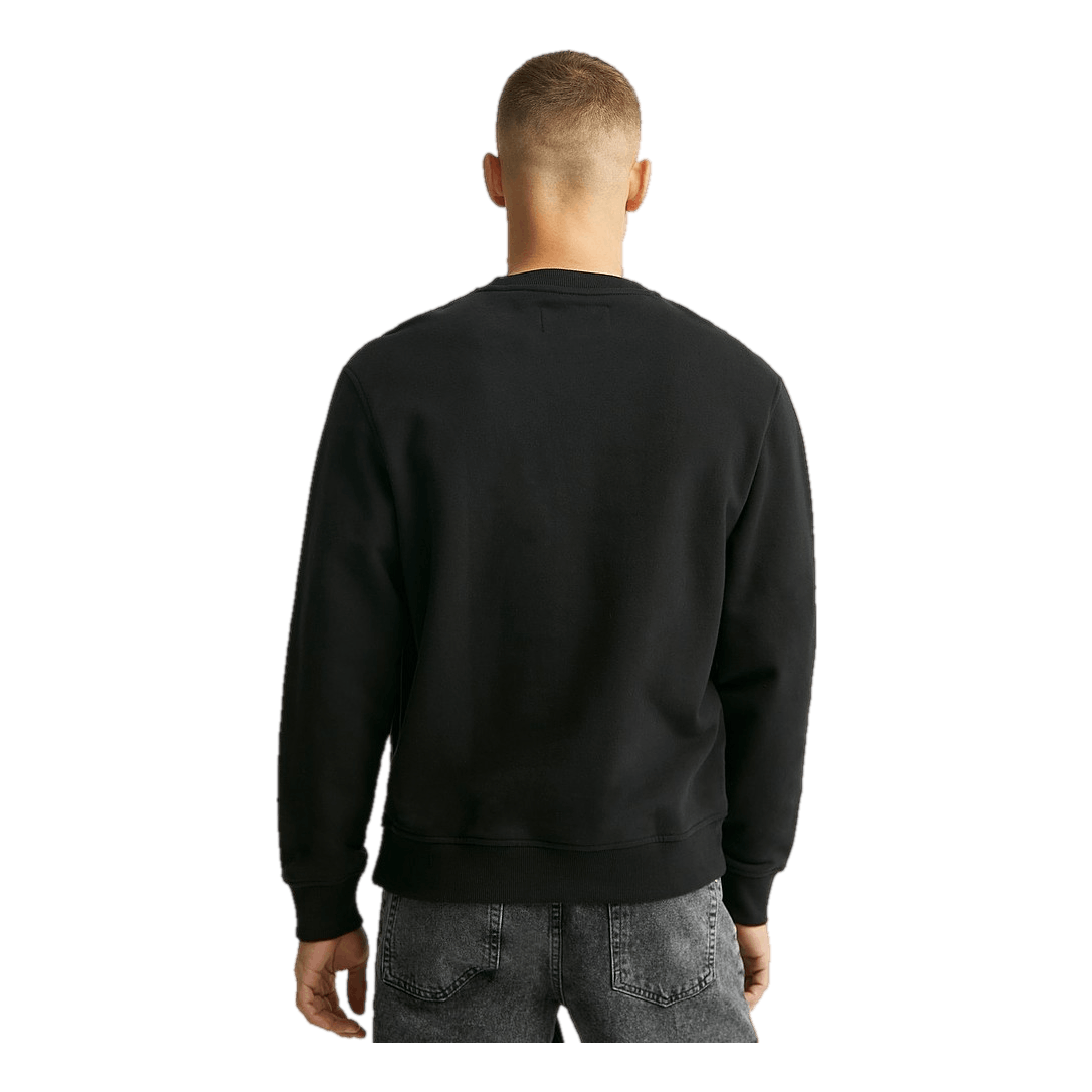 Calvin Klein Stacked Logo Crew Neck Beh