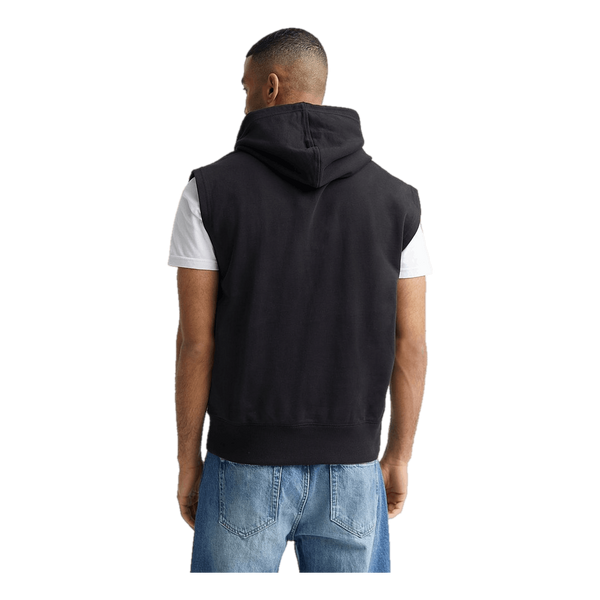 Calvin Klein Monogram Badge Sleeveless Hood Beh