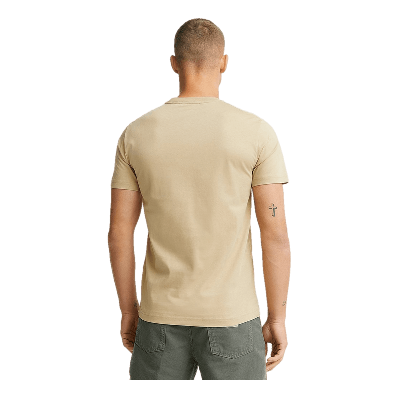 Modern Front Logo T-shirt Pf2 - Travertine