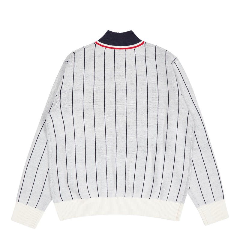 Zanjan Knit Pullover Pin Stripes Aop
