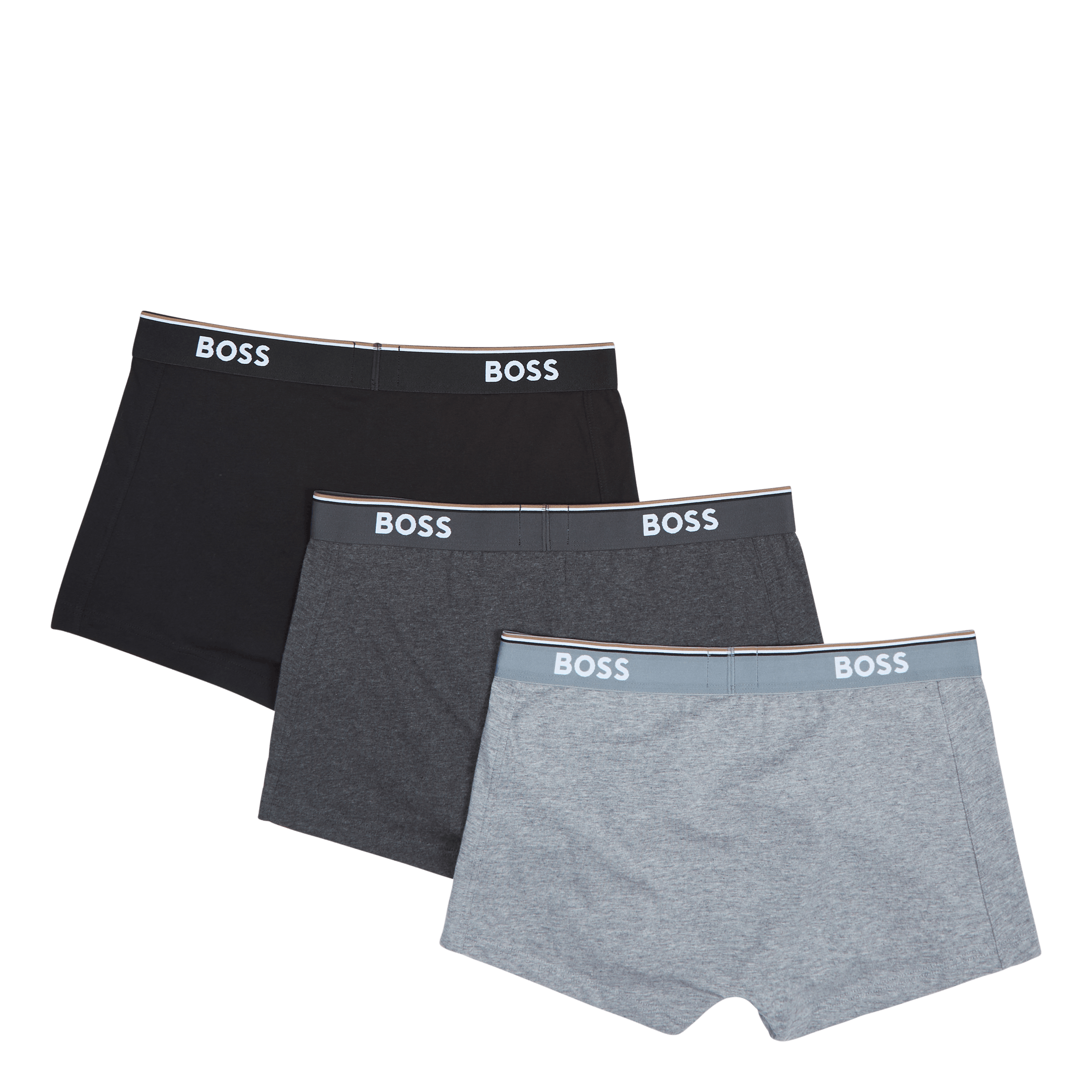 INNERSY Boxer Da Uomo Taglie Forti, Confezione Da 4, In Cotone Con Apertura, Biancheria Intima, XL-6XL, 4 Nero, XL Große Größen - Foto 3