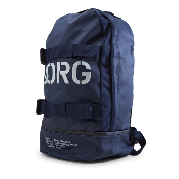 Borg Duffle Backpack Blue Depths