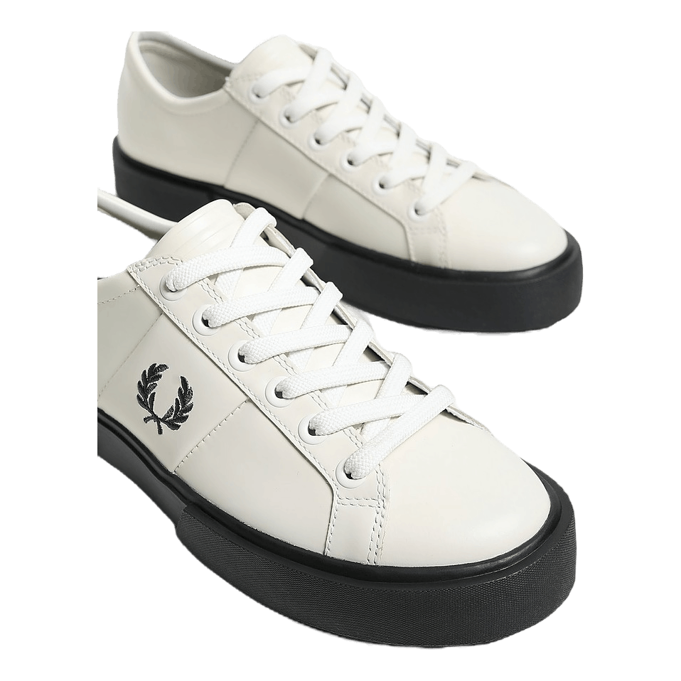 Fred Perry Exmouth Leather 254 Porcelain