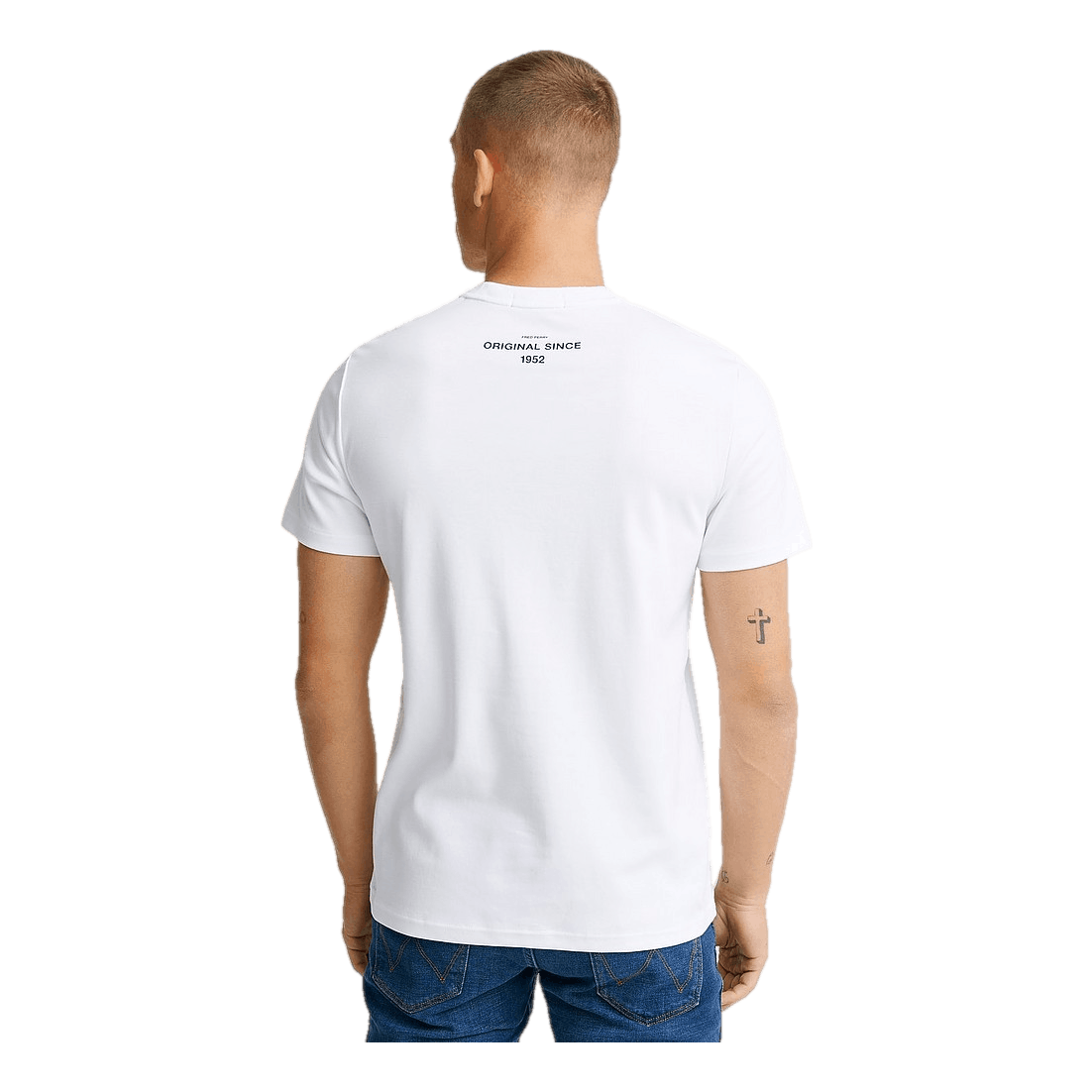 Fred Perry Flock Laurel Wreath Tee 100