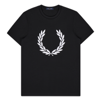 Fred Perry Flock Laurel Wreath Tee 184