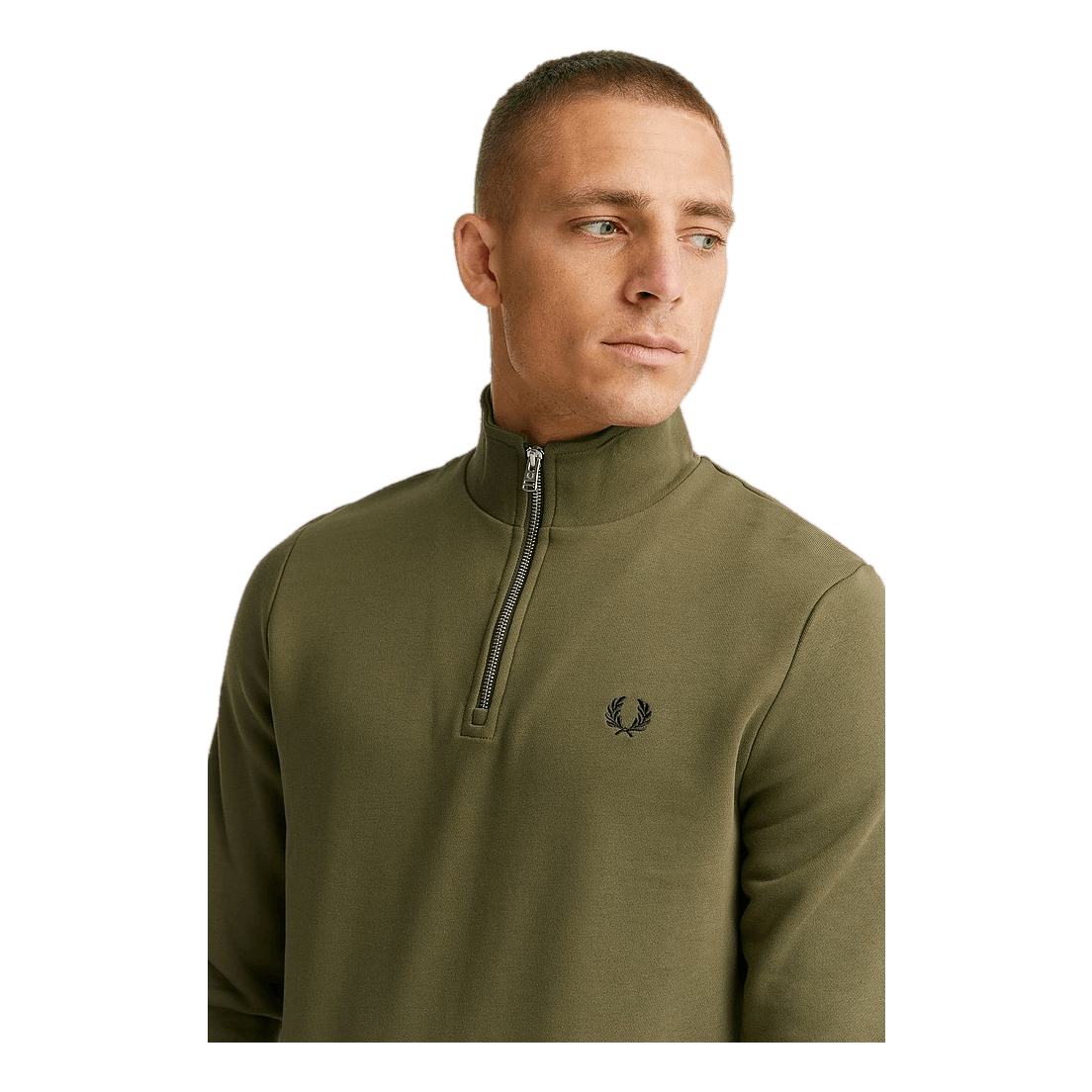 Fred Perry Half Zip Sweatshirt B57