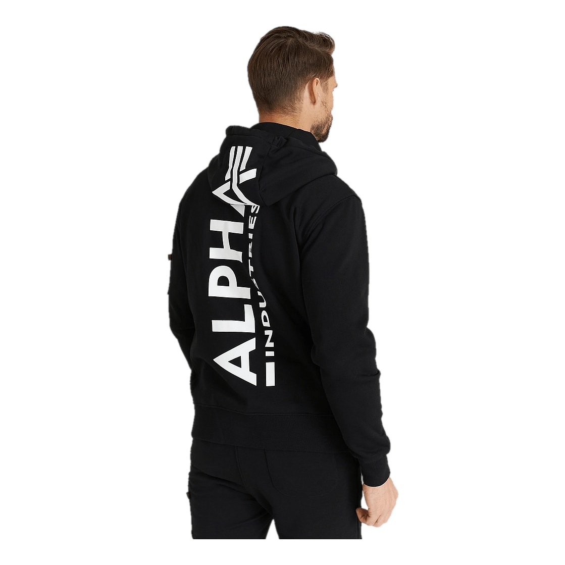 Back Print Zip Hoody