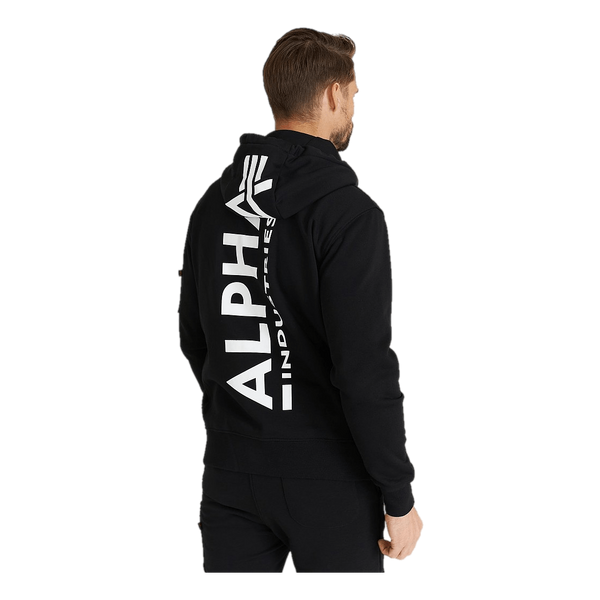 Back Print Zip Hoody