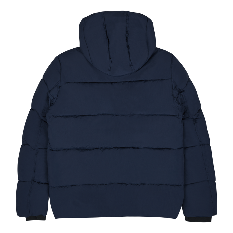 Crinkle Nylon Puffer Jacket