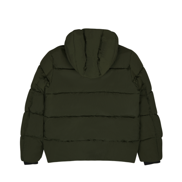 Crinkle Nylon Puffer Jacket