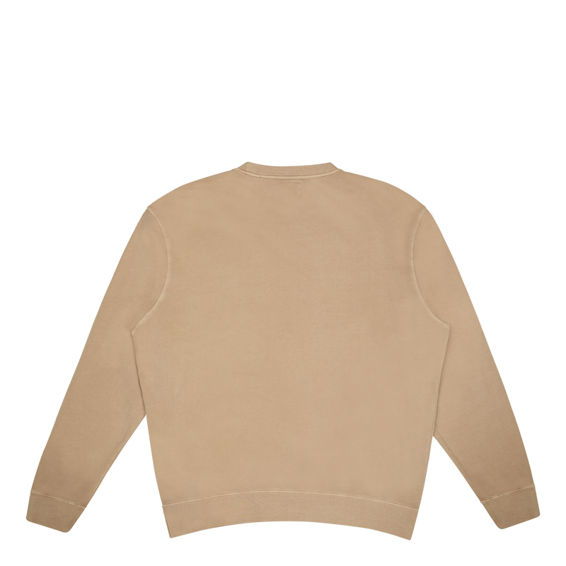 Bruce Boxy Sweat Cobblestone