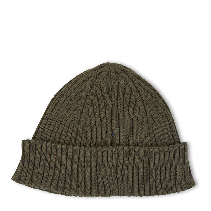 Les Deux Walter Cotton Rib Beanie  Night