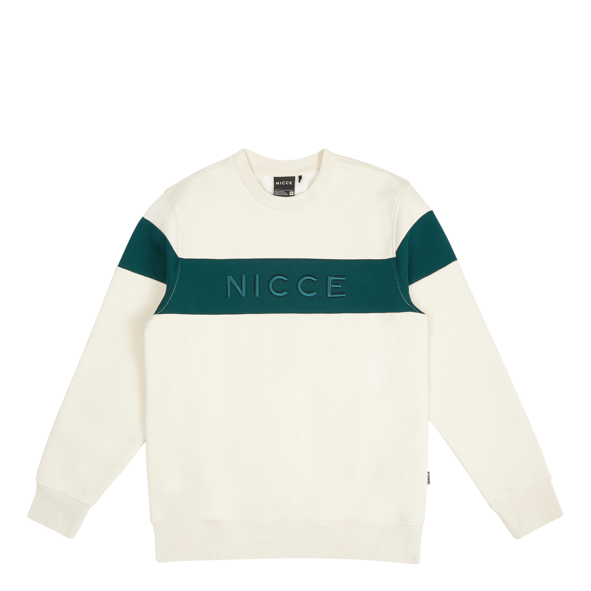 Nicce Mercury Stripe Sweat Quartz