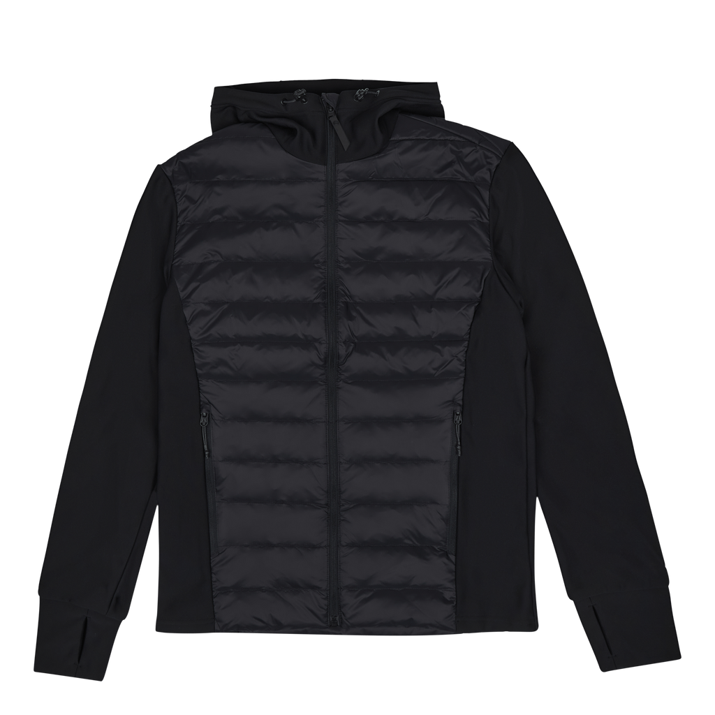Hybrid Down Jacket Black Studio Total