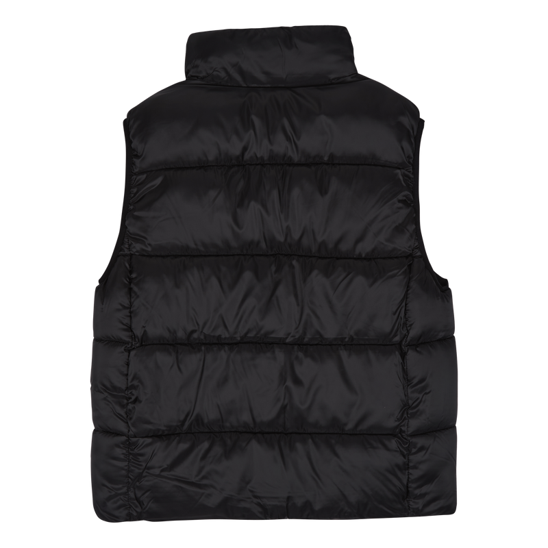 Recycled Puffer Vest Black
