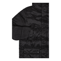 Recycled Long Puffer Black