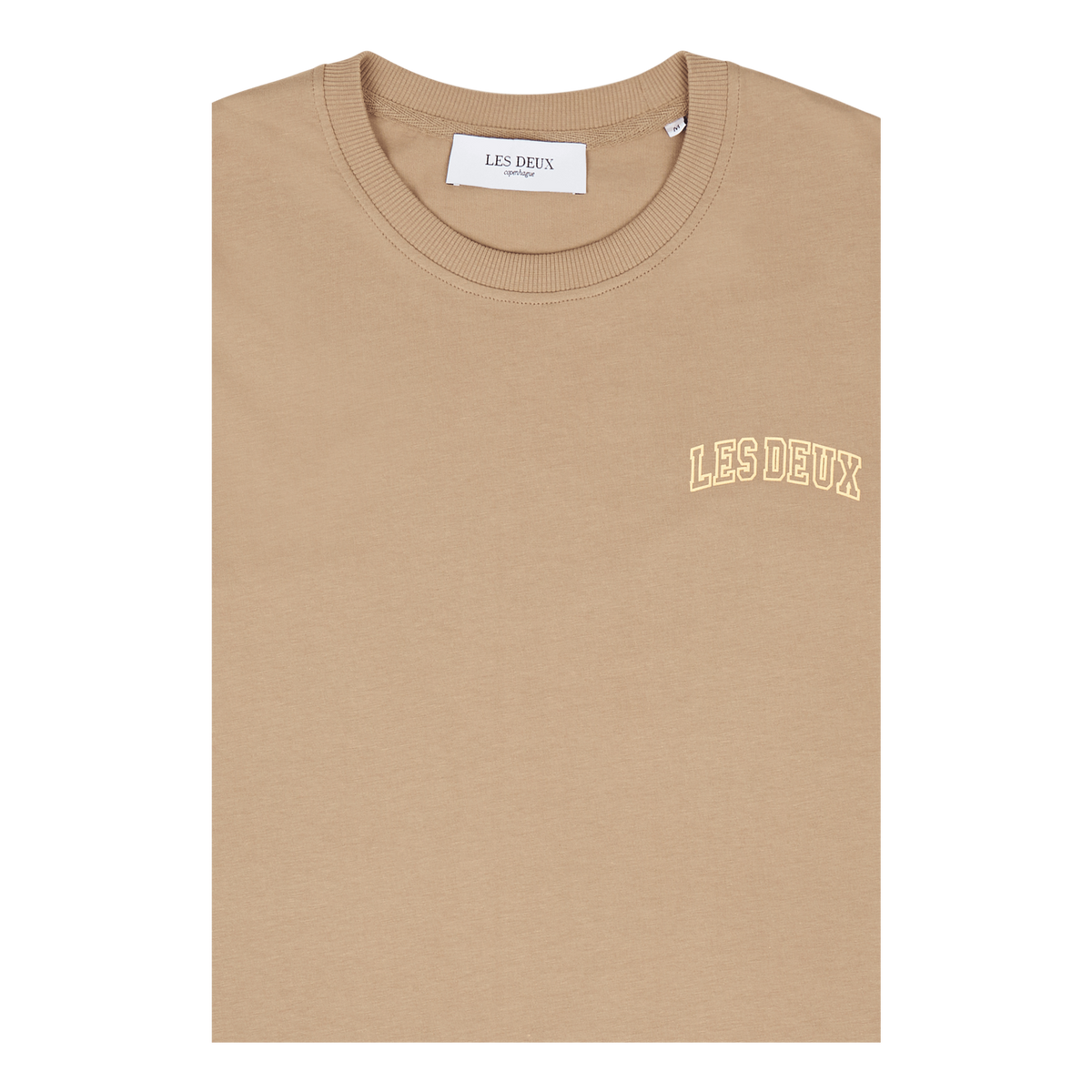 Blake T-shirt Desert Taupe/lemon Sorbet