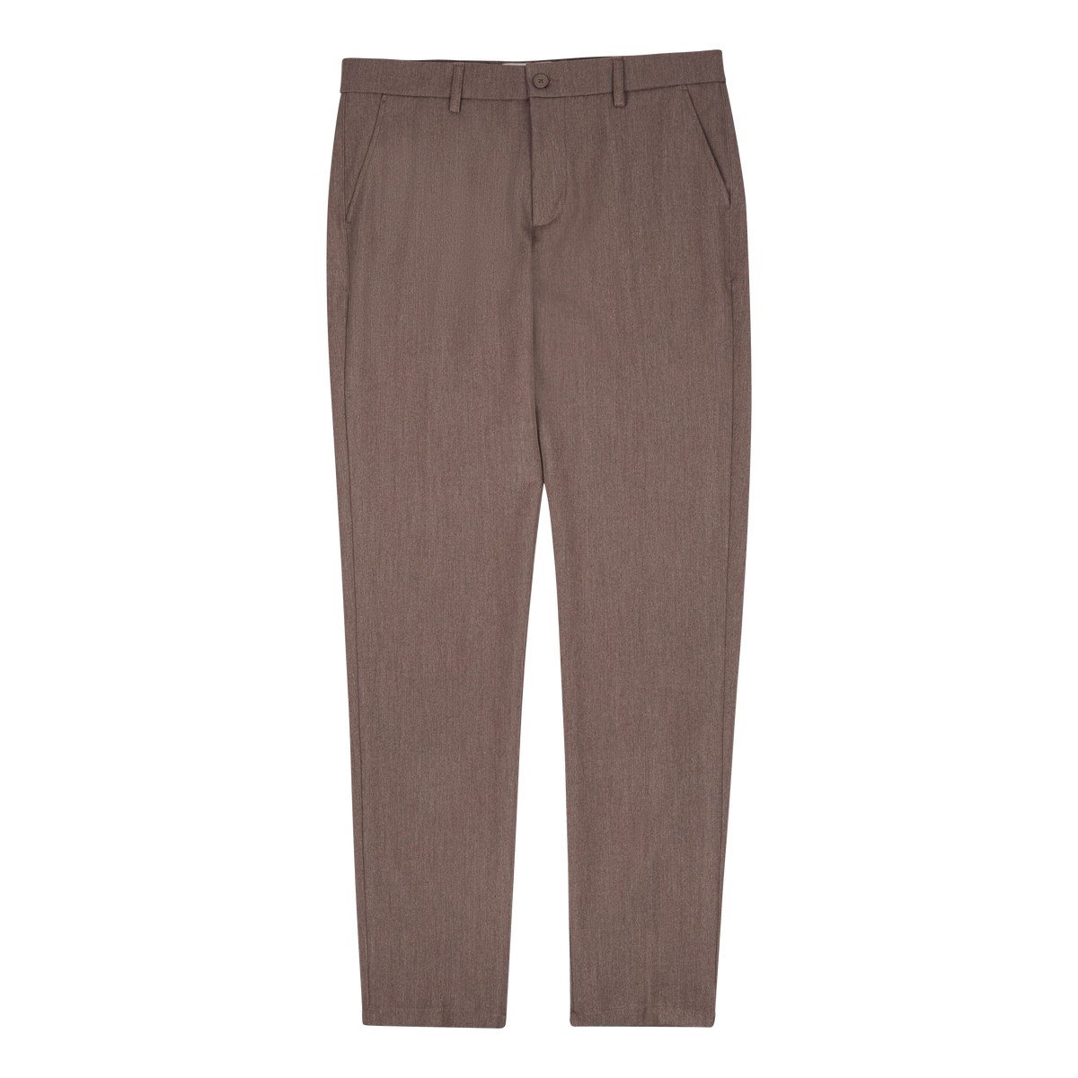 Les Deux Como Reg Suit Pants - Seasonal Brown Melange "34